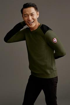 Ropa Canada Goose Hombre Mexico - Dartmouth Suéteres Verdes CF4568319